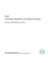 Dell P2219H Užívateľská príručka