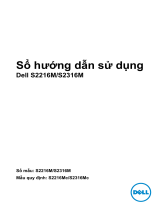 Dell S2216M Užívateľská príručka