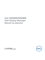 Dell S2218M Užívateľská príručka