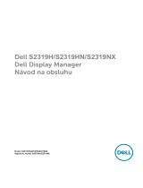 Dell S2319H Užívateľská príručka