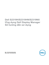 Dell S2319H Užívateľská príručka