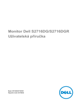 Dell S2716DG Užívateľská príručka