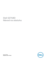 Dell S2718D Užívateľská príručka