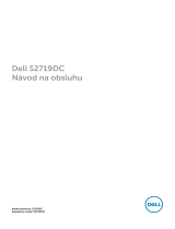 Dell S2719DC Užívateľská príručka