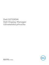 Dell S2719DM Užívateľská príručka