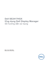 Dell SE2417HGX Užívateľská príručka