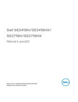 Dell SE2419H/SE2419HX Užívateľská príručka