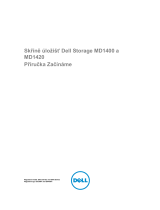 Dell Storage MD1400 Stručná príručka spustenia