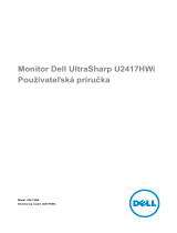 Dell U2417HWI Užívateľská príručka