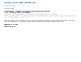 Dell U2413 Užívateľská príručka