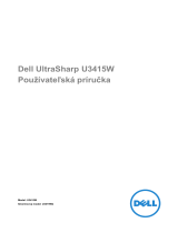 Dell U3415W Užívateľská príručka