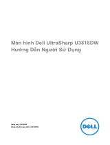Dell U3818DW Užívateľská príručka