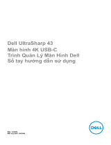 Dell U4320Q Užívateľská príručka