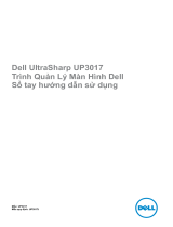 Dell UP3017 Užívateľská príručka