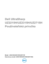 Dell UZ2215H Užívateľská príručka