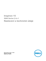 Dell Inspiron 15 5568 2-in-1 Stručná príručka spustenia