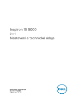 Dell Inspiron 15 5579 2-in-1 Stručná príručka spustenia