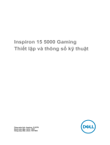 Dell Inspiron 15 Gaming 5576 Stručná príručka spustenia