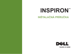 Dell Inspiron 1545 Stručná príručka spustenia
