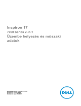 Dell Inspiron 17 7778 2-in-1 Stručná príručka spustenia