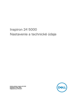 Dell Inspiron 24 5475 Stručná príručka spustenia