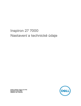 Dell Inspiron 27 7775 Stručná príručka spustenia
