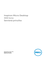 Dell Inspiron 3050 Používateľská príručka