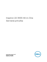 Dell Inspiron 3277 Používateľská príručka