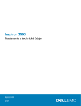 Dell Inspiron 3593 Stručná príručka spustenia