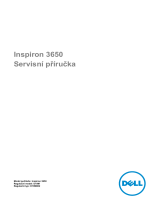 Dell Inspiron 3650 Používateľská príručka