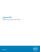 Dell Inspiron 3781 Užívateľská príručka
