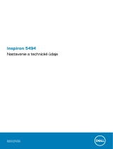 Dell Inspiron 5494 Stručná príručka spustenia