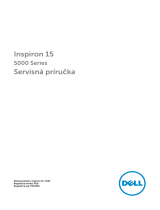 Dell Inspiron 5552 Používateľská príručka