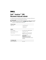 Dell Inspiron 580 Užívateľská príručka
