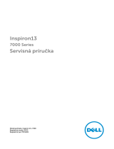 Dell Inspiron 7348 2-in-1 Používateľská príručka
