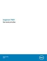 Dell Inspiron 7501 Používateľská príručka