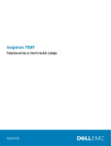 Dell Inspiron 7591 Užívateľská príručka