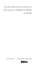 Dell Inspiron 15 N5040 Návod na obsluhu