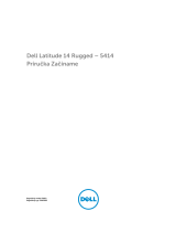 Dell Latitude 5414 Rugged Stručná príručka spustenia