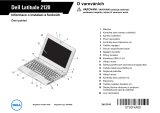 Dell Latitude 2120 Stručná príručka spustenia