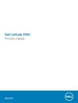 Dell Latitude 3560 Návod na obsluhu