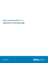 Dell Latitude 5310 2-in-1 Návod na obsluhu