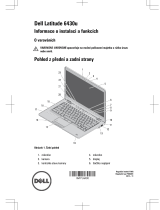 Dell Latitude 6430u Stručná príručka spustenia