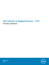 Dell Latitude 7214 Rugged Extreme Stručná príručka spustenia