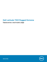 Dell Latitude 7424 Rugged Extreme Návod na obsluhu