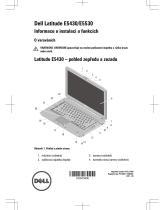 Dell Latitude E5430 Stručná príručka spustenia
