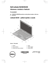 Dell Latitude E6230 Stručná príručka spustenia