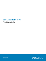 Dell Latitude E6430s Návod na obsluhu