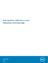 Dell OptiPlex 3280 All In One Návod na obsluhu