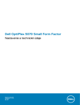 Dell OptiPlex 5070 Návod na obsluhu